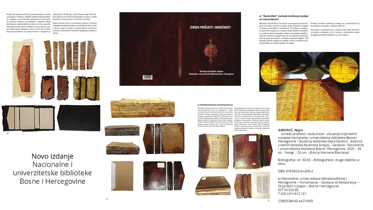 Očuvanje orijentalnih rukopisa u BiH – Stručni pristupi i restauratorski izazovi