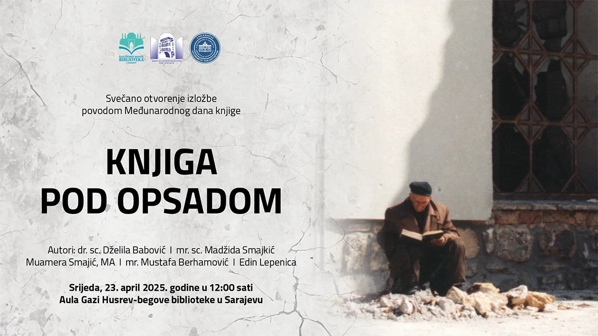 Otvorenje izložbe: “Knjiga pod opsadom”