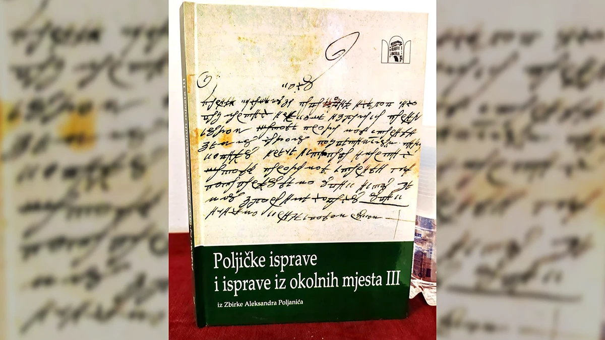 Održana promocija publikacije „Poljičke isprave i isprave iz okolnih mjesta III – iz Zbirke Aleksandra Poljanića“