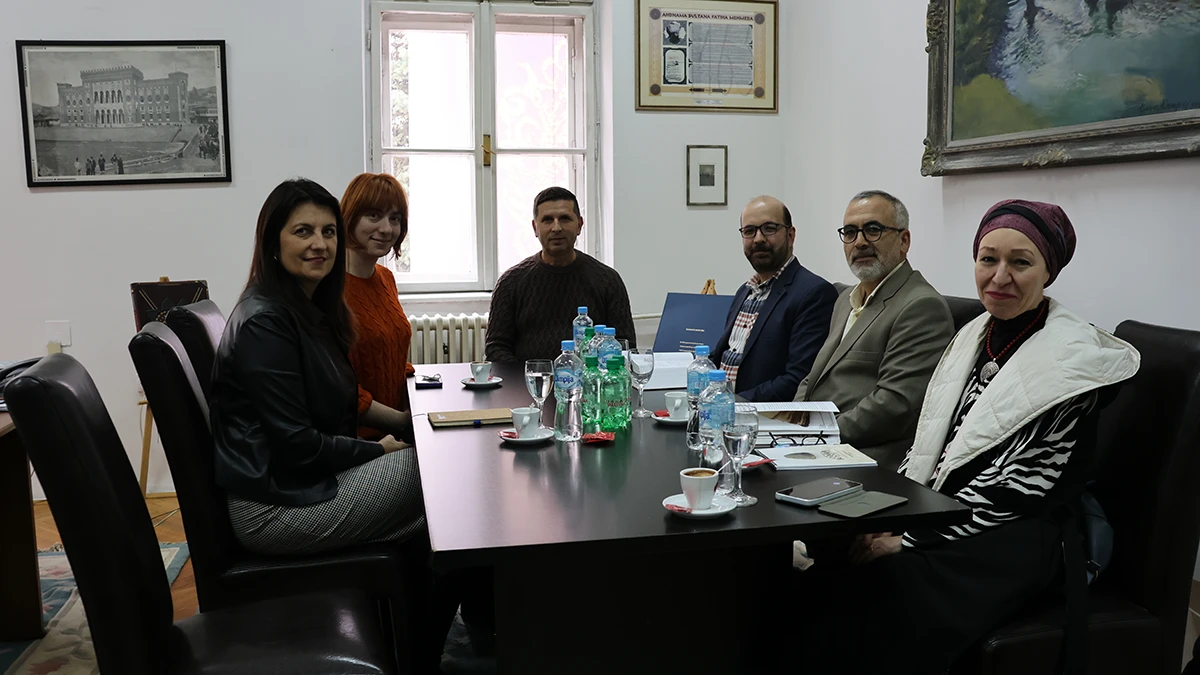 Posjeta Naučnoistraživačkog instituta “Ibn Sina” Sarajevo Nacionalnoj i univerzitetskoj biblioteci BiH