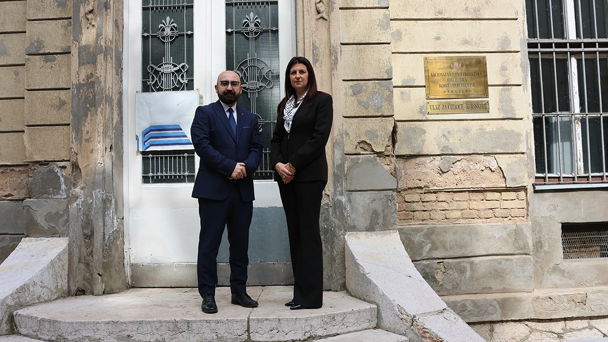 Zamjenik ministra finansija i trezora Bosne i Hercegovine Muhamed Hasanović posjetio NUBBiH