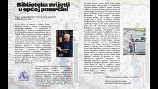 Biblioteka svijetli u općoj pomrčini