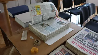 Održana prezentacija i izložba radova studenta stručne prakse u Centru za konzervaciju i restauraciju NUBBiH