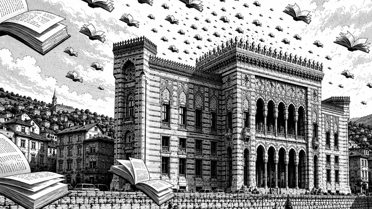 “Vratit će se knjige” 34 godine nakon spaljivanja državne biblioteke BiH - njenog višedecenijskog sjedišta Vijećnice