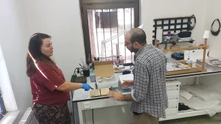 Posjeta g. Anglea Palmierija Nacionalnoj i univerzitetskoj biblioteci Bosne i Hercegovine